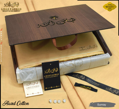 LIBAS e AHMAD EXECUTIVE COTTON (WOODEN BOX PACK SUIT)