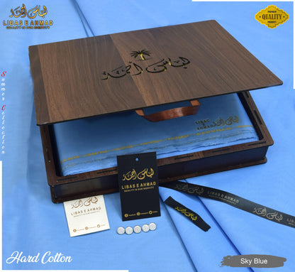 LIBAS e AHMAD EXECUTIVE COTTON (WOODEN BOX PACK SUIT)